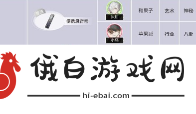 《绝对演绎》角色礼物喜好大全