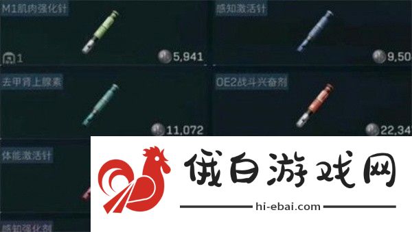 《三角洲行动》药品作用一览