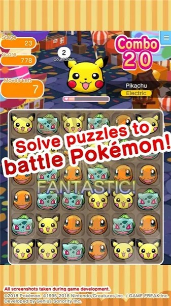 宝可梦随机Mobile(Pokémon Shuffle)