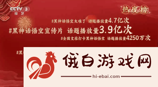 明示登春晚！央视称观众最想在春晚上看到黑神话