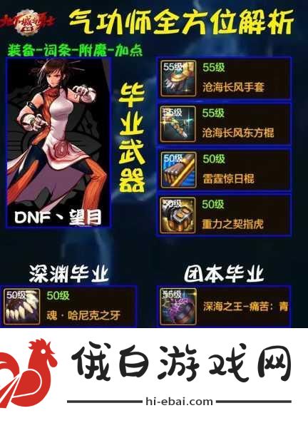 DNF110女气功加点全攻略，打造最强念气大师