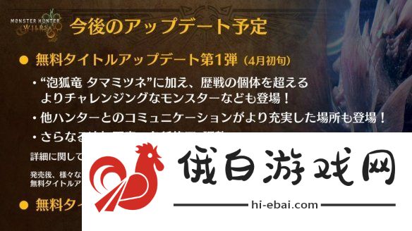泡狐龙来啦！怪猎